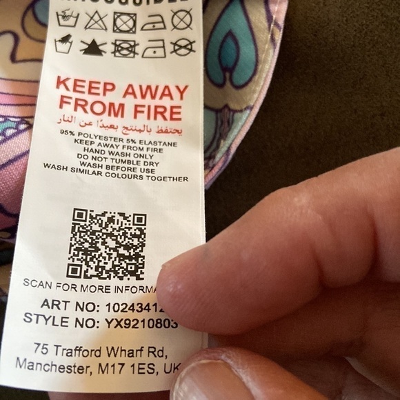 MISGUIDED Embellished Paisley Bralette - Picture 6 of 8